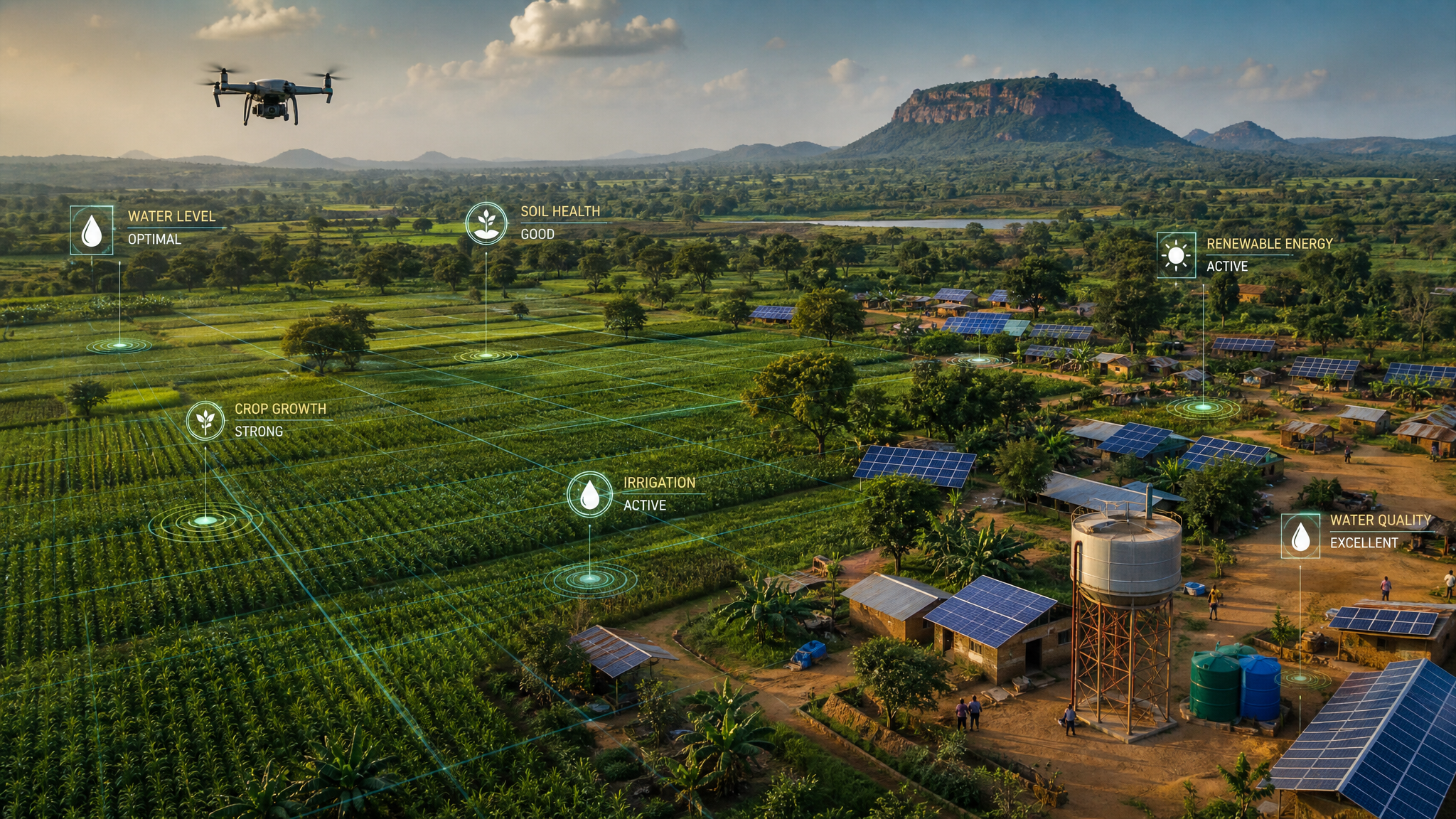 Agricultural and environmental development monitoring in Nigeria